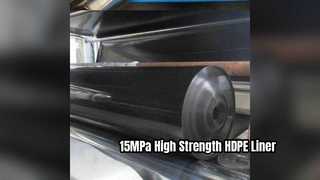 HDPE Geomembrane 15MPa High Strength Weld Liner
