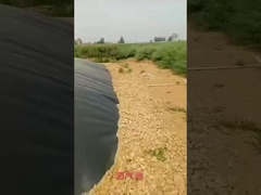 GRI GM13 HDPE Geomembran Biogas-Teich Liner 1,5 mm 2,0 mm