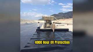 UV Resistant HDPE Geomembrane 4000h Durability