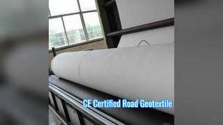 CE-zertifiziertes EN 13249 Vlies-Geotextil für Straßenprojekte