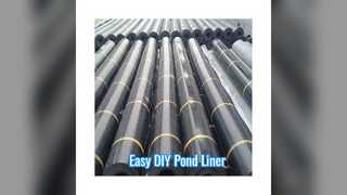 Einfache DIY-Installation der LDPE-Geomembran-Teichfolie