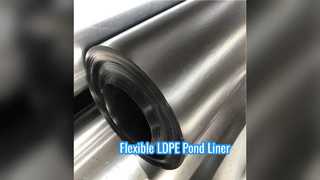Flexible LDPE-Teichfolie für Aquakultur 0,1 mm bis 0,5 mm