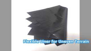 Flexible LLDPE-LDPE-Geomembran für unebenes Gelände