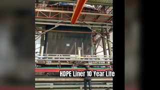 HDPE-Geomembran-Liner mit einer Lebensdauer von 10 Jahren