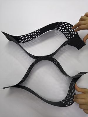 Glatte Oberflächen-Geo-Zell-Gitter mit ASTM-HDPE-Geocell-Standard konform, die Bodenstabilisierung und Drainage-Lösungen bieten