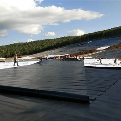 Wasserdichte Barriere-HDPE-Geomembranauskleidung für industrielle Chemie- und Abwasserlagunen