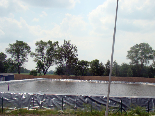 20 N Durchstoßfestigkeit, HDPE-Geomembran, 25 kN/m Reißfestigkeit