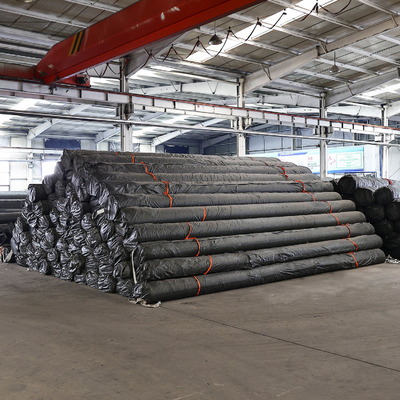 Glatte Hdpe-Linerlänge von 1 mm bei Bruch ≥ 700% Kohlenstoffschwarzgehalt 2,0-3,0% zur Abfallentsorgung