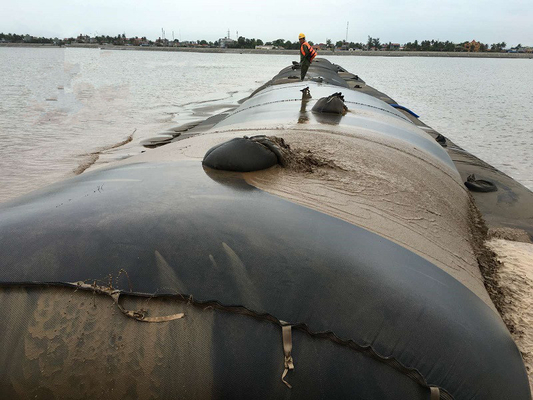 Geotextile Entwässerungsbeutel Rohre Filtration in industriellen Umgebungen