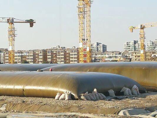 Geotextile Offene Größe 0,4 mm Geotextile Entwässerungsschläuche mit ausgezeichneter chemischer Beständigkeit
