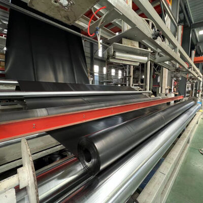 0.5mm HDPE Geomembran Liner glatte, hohe Zugfestigkeit und Wasserdichtigkeit für Staudämme und Reservoirs
