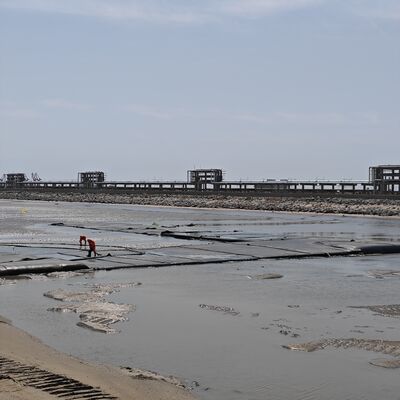 Hochdurchlässige Geotextil-Entwässerungsrohre für kommunale Klärschlammbehandlungsprojekte