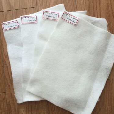 Geotextilgewebe aus nicht gewebten Stoffen aus kurzen Fasern, durchbohrt mit Nadel, für die Filtration von Sand und Verstärkung von Gehwegen