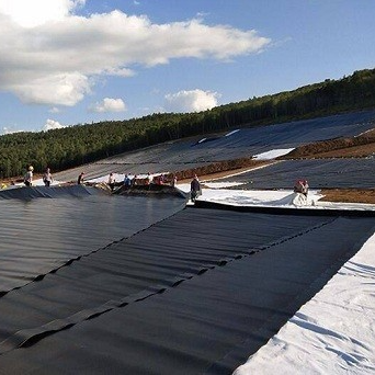 HDPE-Geomembranauskleidung für landwirtschaftliche Wasserspeicher