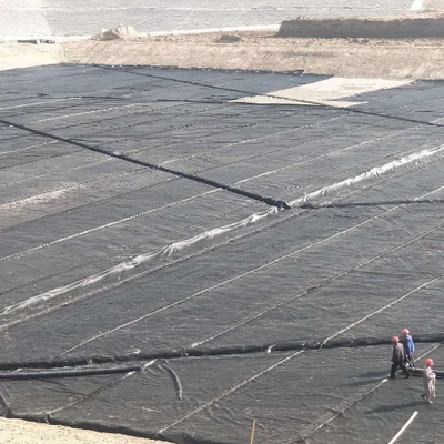 Wasserdichte Barriere-HDPE-Geomembranauskleidung für industrielle Chemie- und Abwasserlagunen