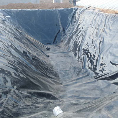 Gasdichte HDPE-Geomembranauskleidung für die Abdeckung landwirtschaftlicher Biogasfermenter