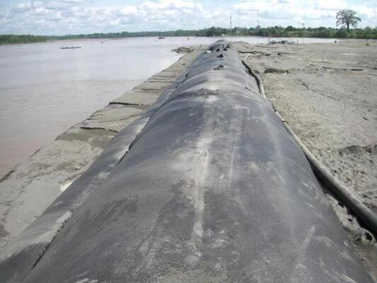 Geotextile Tube For Environmental Remediation Dewatering