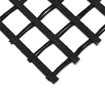 120kn HAUSTIER Geogrid verwerfen strickendes Steigungs-Verstärkungs-Polyester-Beschichtung PVC