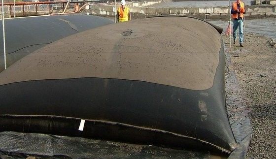 Schwarze SAND Geotextil-Entwässerungsrohre Wesentlich für Sandgefüllte Damm-Rückgewinnungs- und Landgewinnungsanwendungen