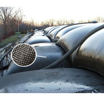 Schwarze SAND Geotextil-Entwässerungsrohre Wesentlich für Sandgefüllte Damm-Rückgewinnungs- und Landgewinnungsanwendungen