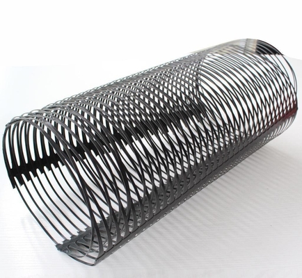 160kn/M Plastic Geogrid Mesh Wall Retaining Dam High Dichte-Polyäthylen