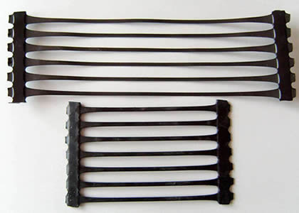 Einachsiges HDPE Plastik-Geogrid Mesh Steep Slop Reinforcement