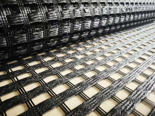 50m Boden-Verstärkung Geogrid für Straßen-Stabilisierungs-hochfeste Stärke