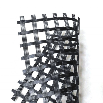 Kohlenstoff-Alkali-beständiges Fiberglas Mesh Geogrid Roll Biaxial Triaxial
