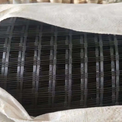 200m HAUSTIER Geogrid-Polyester Geogrid für breites 3d Modell der Straßen-3m 6m Design