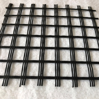 200m HAUSTIER Geogrid-Polyester Geogrid für breites 3d Modell der Straßen-3m 6m Design