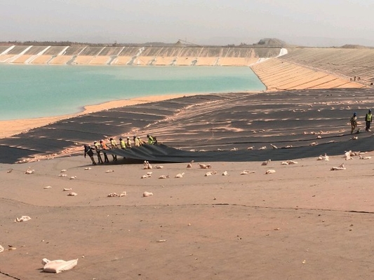 1.5mm 2mm Plastik Fischfarm-Müllgrube PVCs Geomembrane Film-ISO9001