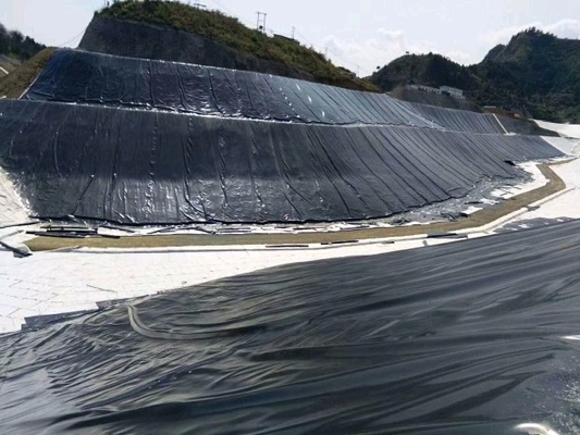 1.5mm 2mm Plastik Fischfarm-Müllgrube PVCs Geomembrane Film-ISO9001