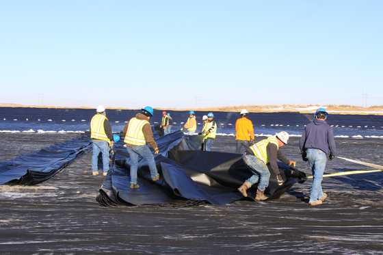 Untertägige wasserdichte HDPE Müllgruben-Zwischenlage Geomembrane 4mm