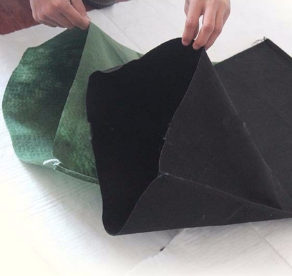 Nicht giftiges gesponnenes Schwarzes pp.-Geotextilien Geobag nicht Grün-200g-1400g