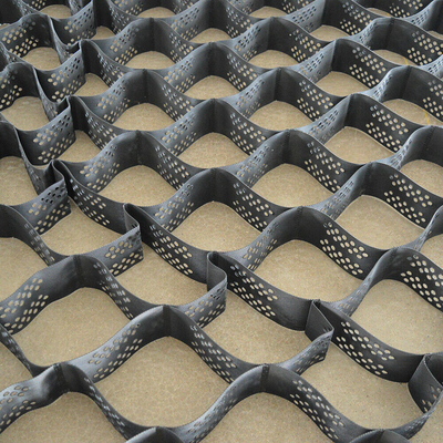 Plastikstabilisierung HDPE Geocell-Fahrstraße Geocell Antiverformung