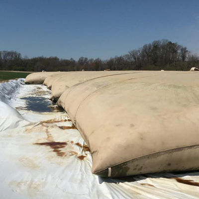 Geotextile Entwässerungsschläuche für die Entwässerung von Klärschlamm