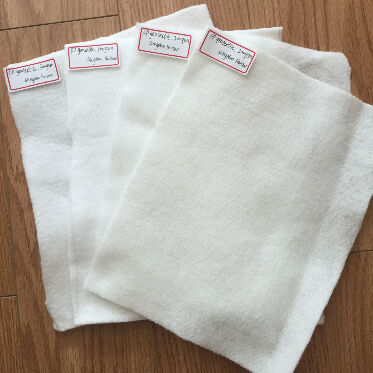 PET/PP Staple/Kurzfasernadel durchbohrt Geotextil aus nicht gewebten Stoffen zur vorübergehenden Stabilisierung der Zugangsstraße